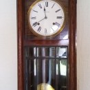 Photo:Clock presented to John Stein on the occasion of his marriage in 1923, by his fellow employees at Addiewell Oil Works.