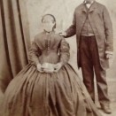 Photo:John Stein, foreman engineer at Addiewell Works, and his wife, c. 1860s.