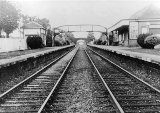Photo:Addiewell Station, pre-1960s